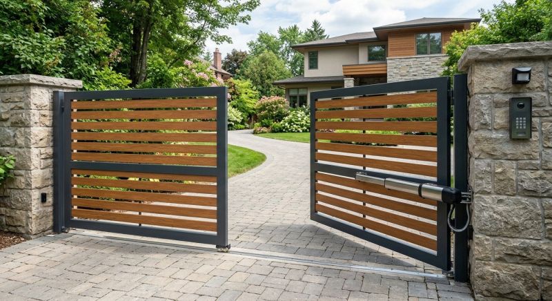 Automatic Gate Installation in Naperville, IL