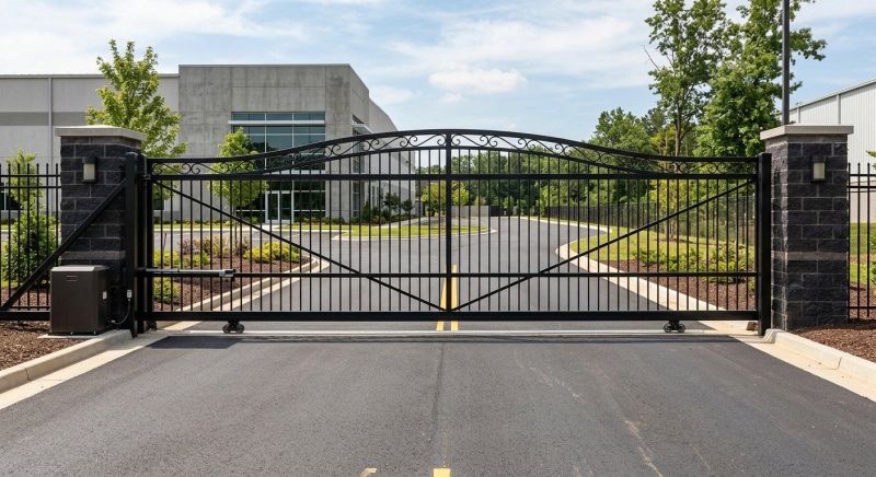 Commercial Gate Installation in Boca Raton, FL