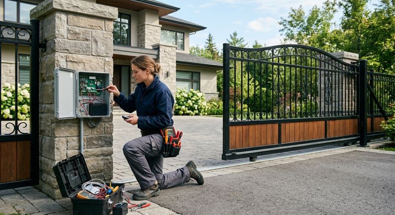Electric Gate Installation in Cumming, GA