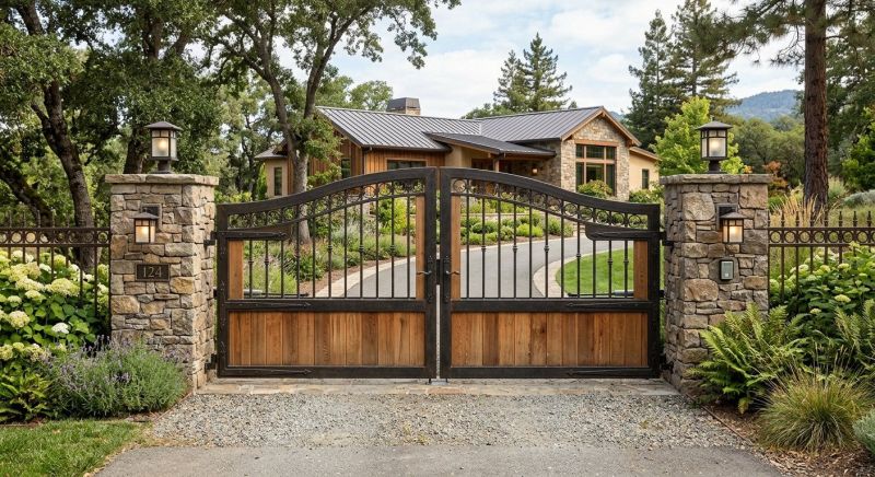 Entrance Gate Installation in Toms River, NJ