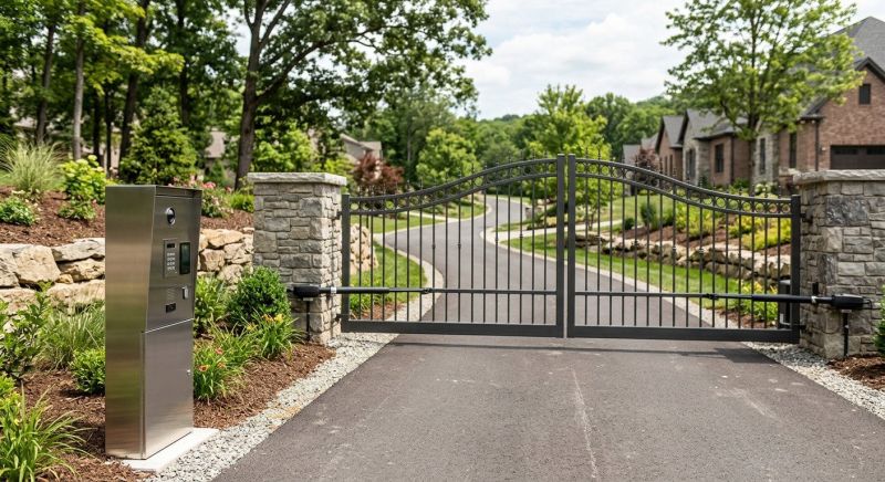 Entrance Gate Installation in Rockville, MD