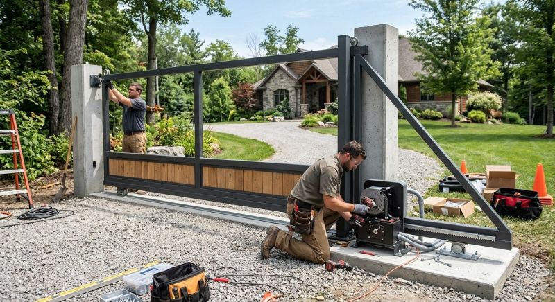 Gate Entry System Installation in Alpharetta, GA