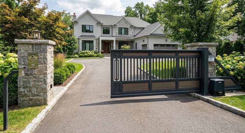 Electronic Gate Installation in Plano, TX