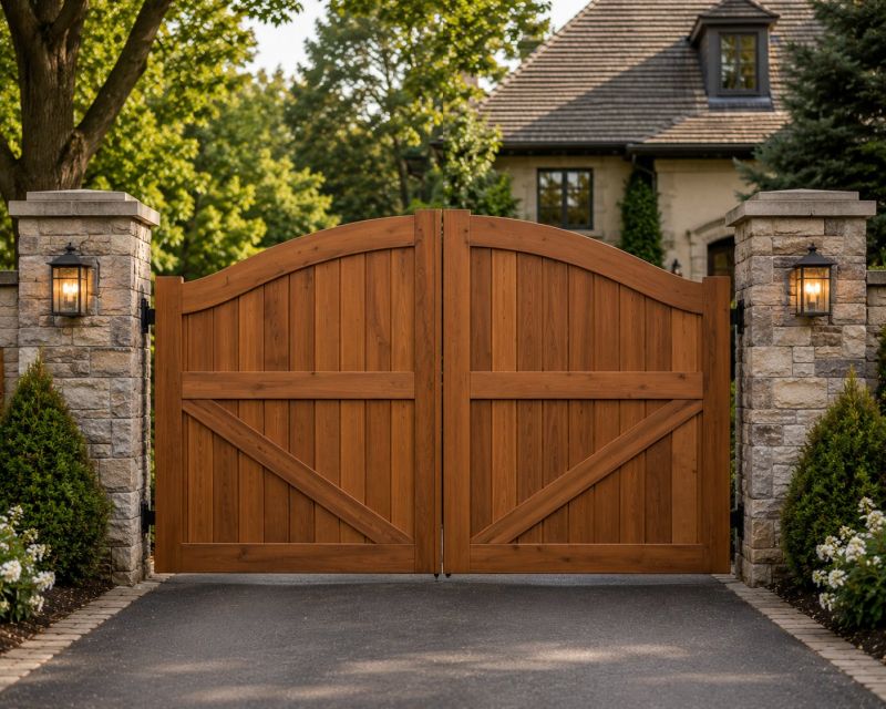 Entrance Gate Installation in Plano, TX